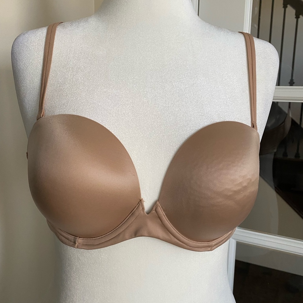 Victoria's Secret Vintage Very Sexy Buff Molded Cup Multi-Way Bra NWOT